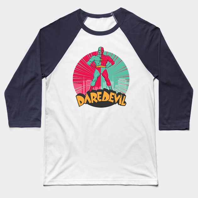 Daring Devil of the Golden Age Baseball T-Shirt by Doc Multiverse Designs